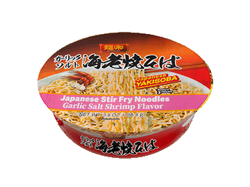 GARLIC SALT SHRIMP YAKISOBA BOWL