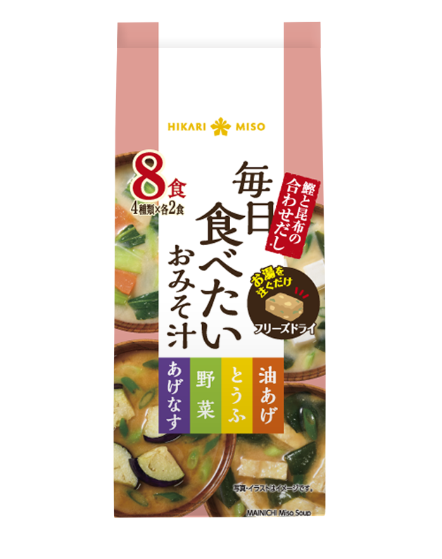 Mainichi Miso Soup Freeze-Dried Miso 8 Servings3.4 oz (97 g)