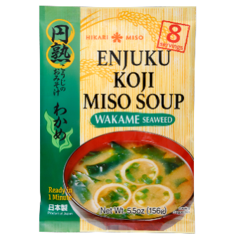 Enjuku Koji Miso Soup Wakame  8 servings 5.4 oz (153.6 g)