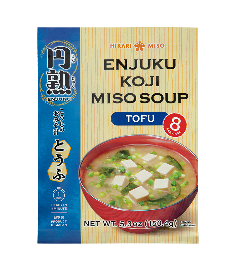 Enjuku Koji Miso Soup Tofu 8 servings5.3 oz (150.4 g)