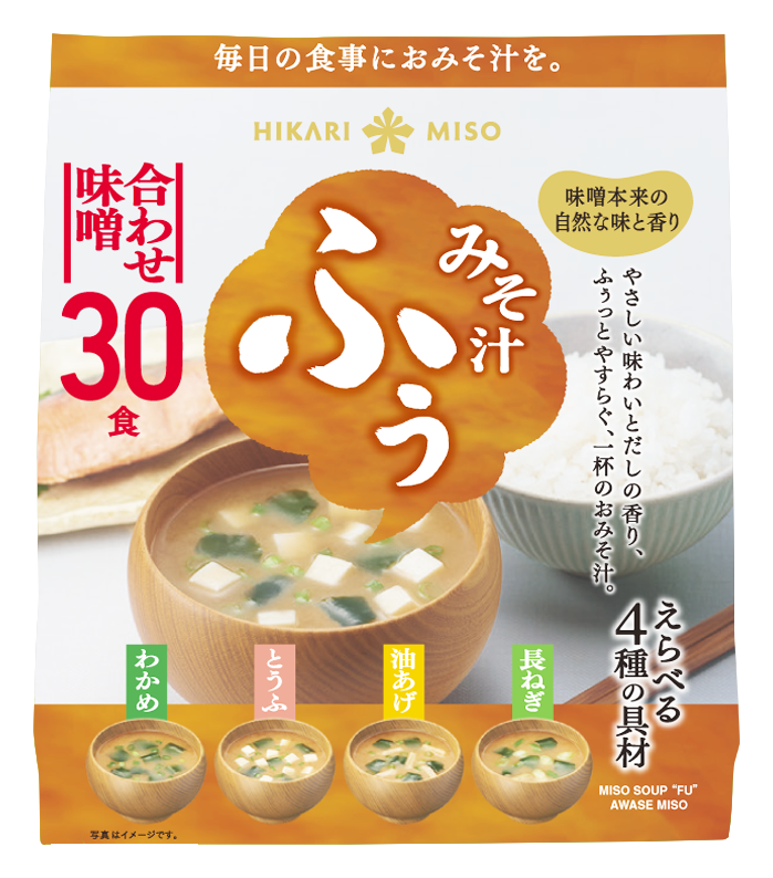 Miso Soup Fu Awase Miso 30 SERVINGS15.5 oz (441.5 g)