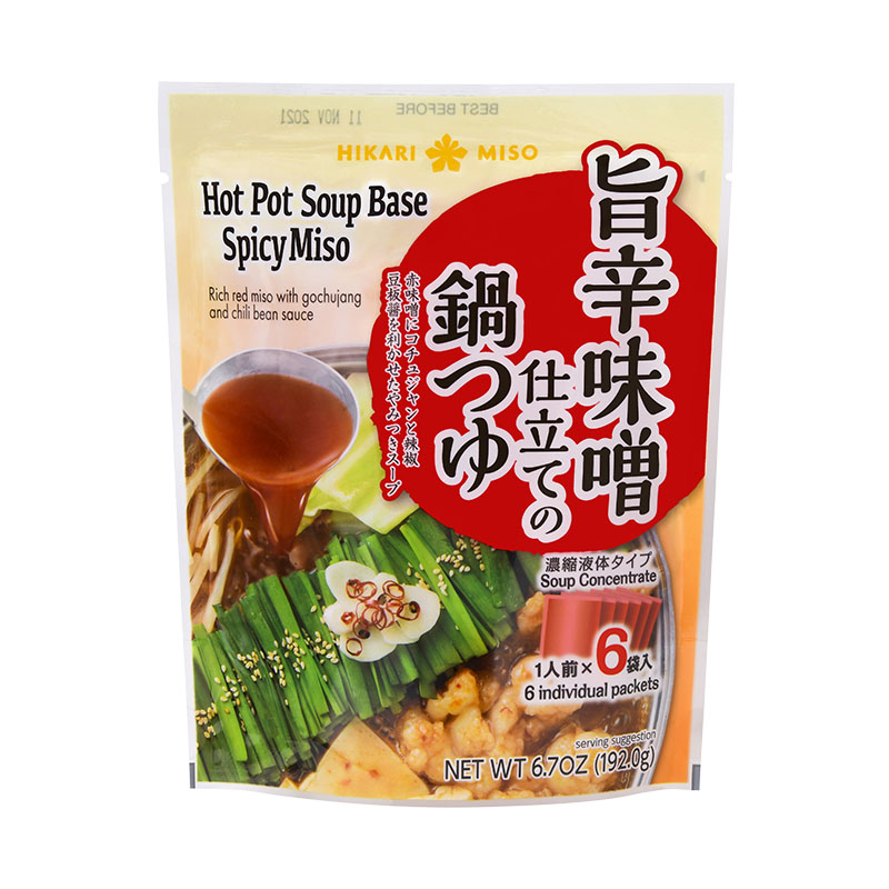 Hot Pot Soup Base Spicy Miso  6.7 oz (192.0g)