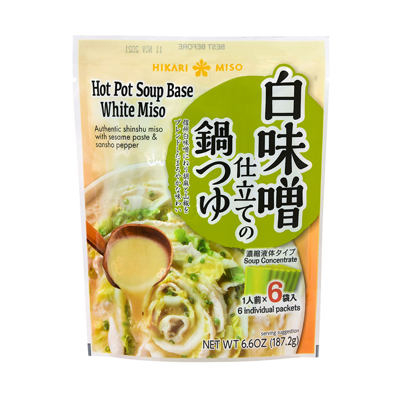 Hot Pot Soup Base White Miso 6.6 oz (187.2g)