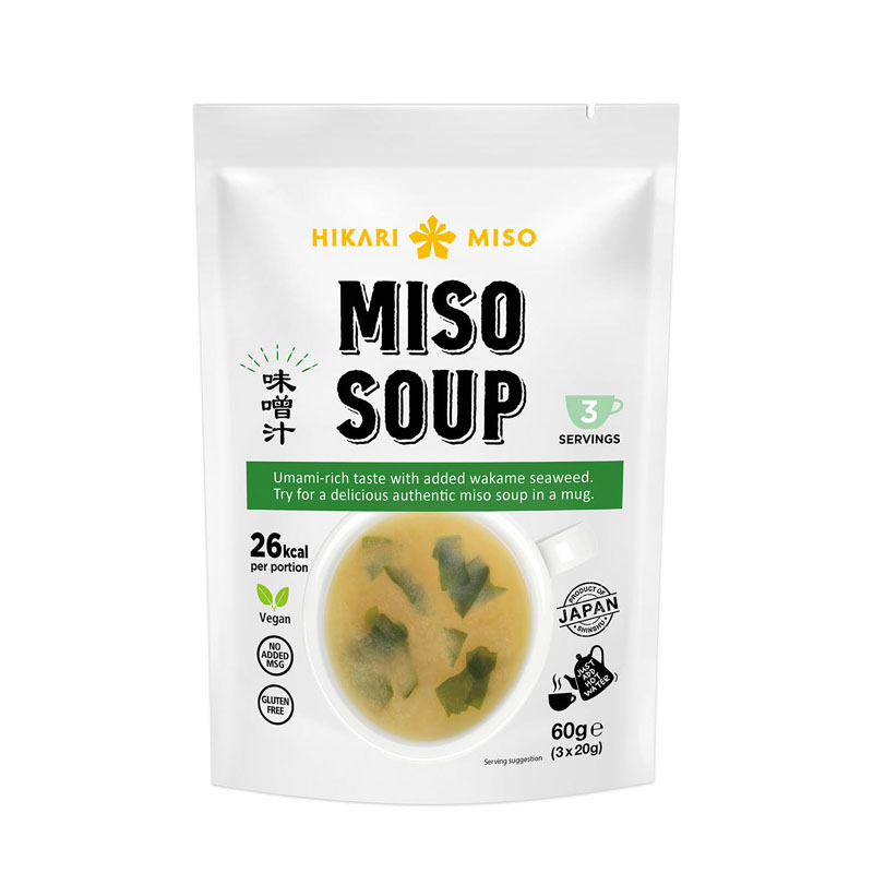 Miso Soup 3 Servings 2.1 oz(60g)