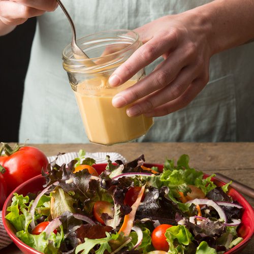 miso tahini dressing Quick Ginger Garlic Miso Tahini Dressing