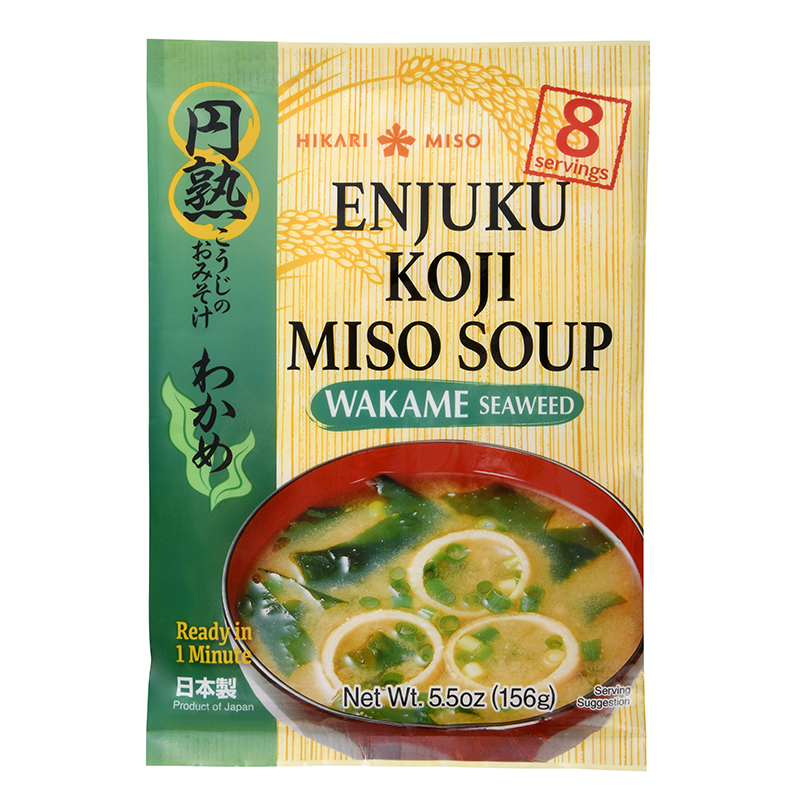 Enjuku Miso Soup Wakame  8 servings5.4 oz (153.6 g)