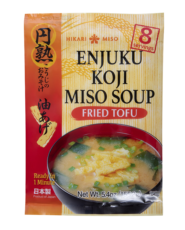Enjuku Miso Soup Fried Tofu 8 servings5.4 oz (155.2 g)