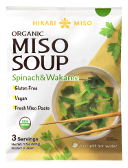 9622 ORGANIC MISO SOUP Spinach Wakame 1