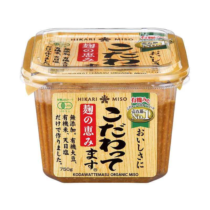 Kodawattemasu Organic Miso26.4 oz (750 g)