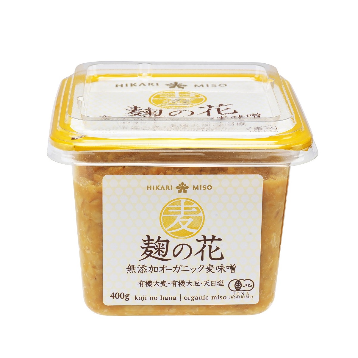 Koji no Hana Mutenka Organic Barley Miso 14.1 oz(400g)