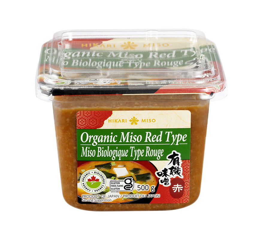 Organic MisoRed Miso(English AND French Label)500 g