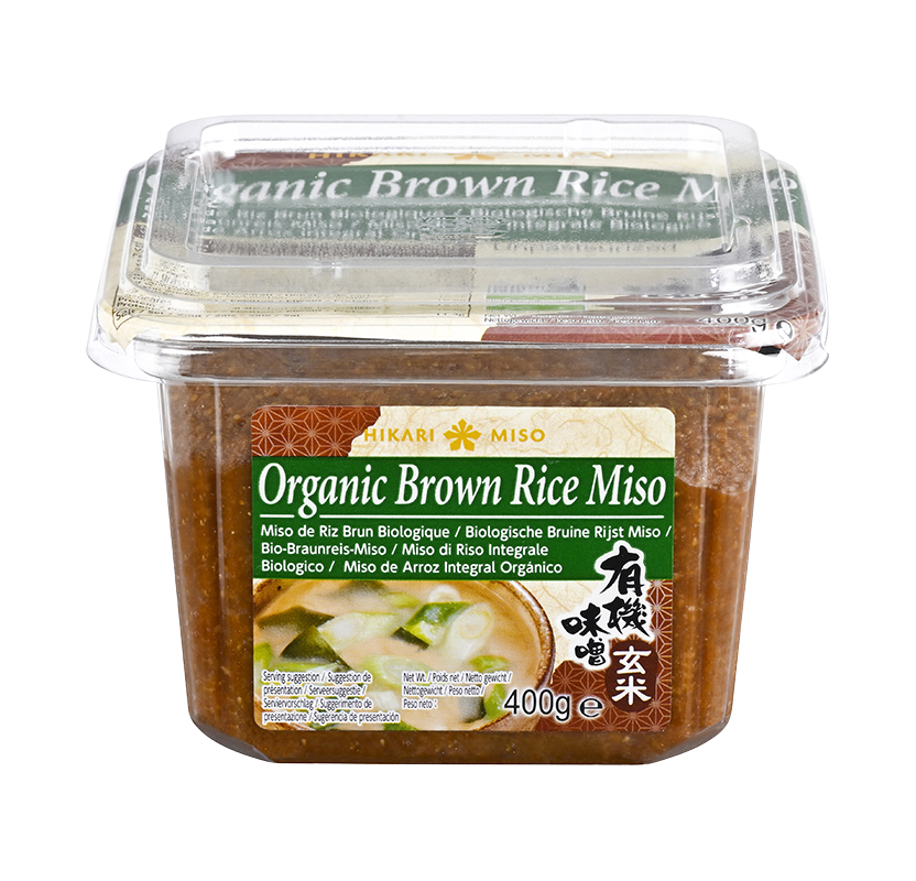 Organic Miso Brown Rice (EU Organic Logo) 400 g