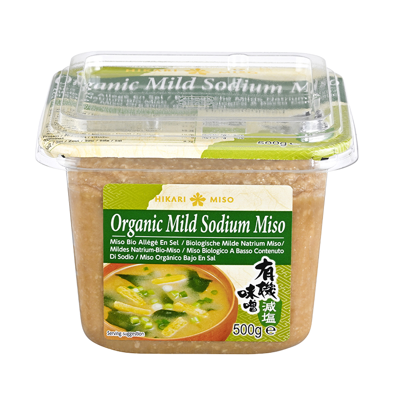 Organic MisoMild Sodium Miso(EU Organic Logo)500 g