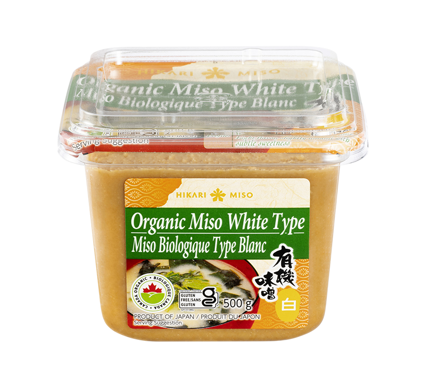 Organic MisoWhite Miso(English AND French Label)500 g