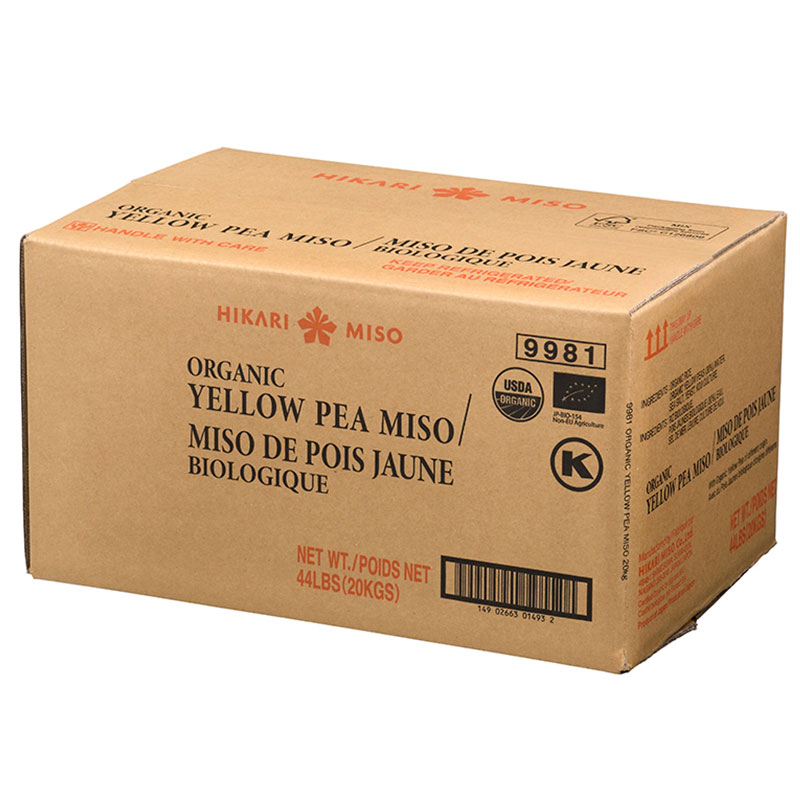ORGANIC YELLOW PEA MISO44 Lbs (20 kg)
