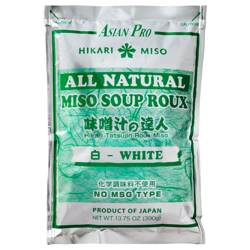 ALL NATURAL MISO SOUP ROUX WHITE13.75 oz (390 g)