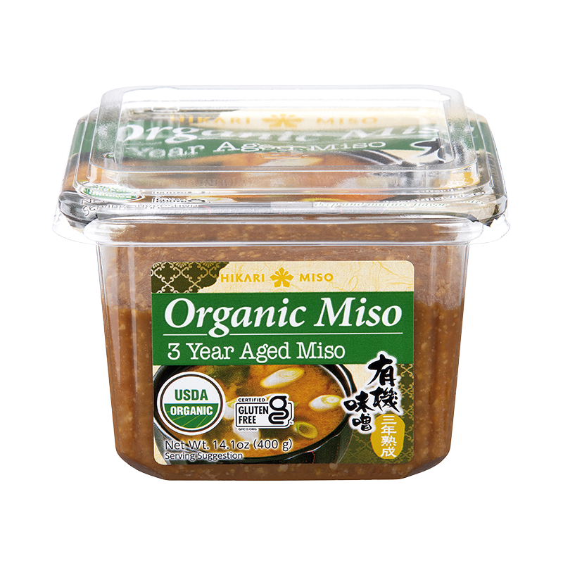 Organic Miso 3 Year Aged 14.1 oz (400g)