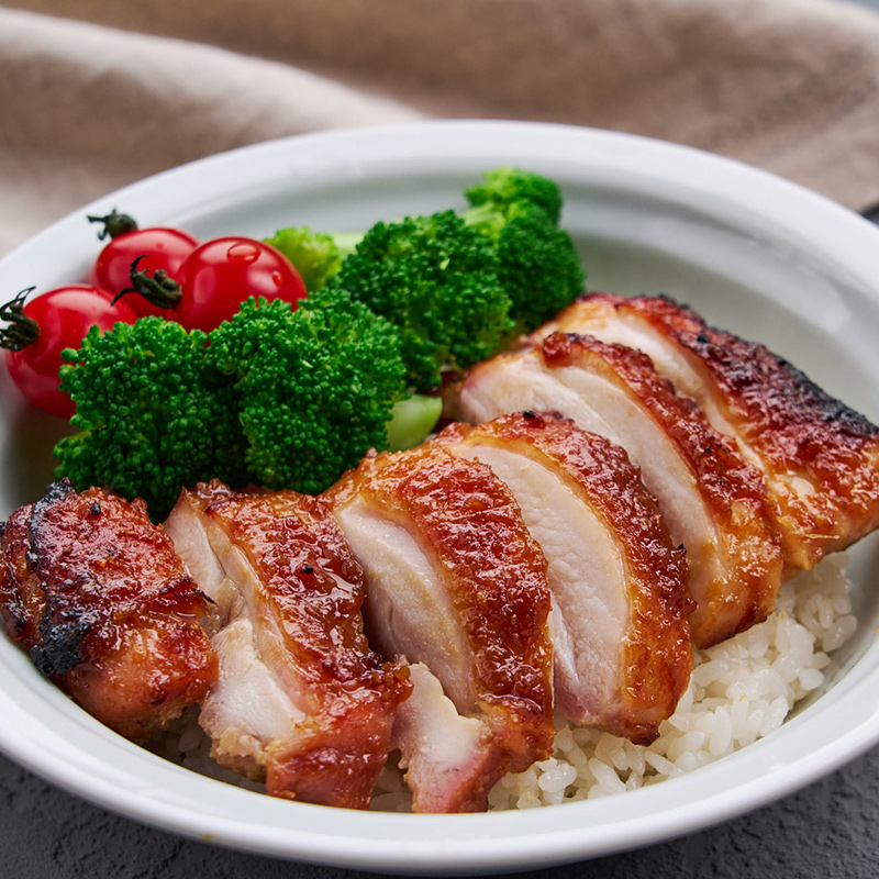 Miso Glazed Chicken Thighs