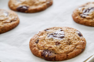 Miso Browned Butter Chocolate Chip Cookies