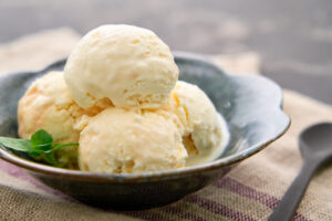 Miso Ice Cream With salted Caramel