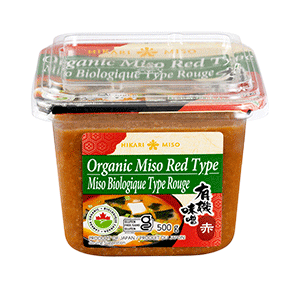 Organic MisoRed Miso(English AND French Label)500 g