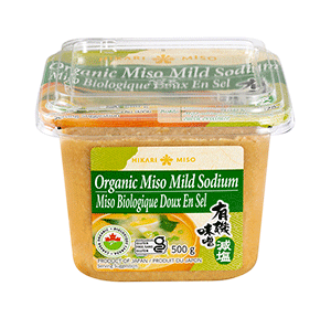 Organic MisoMild Sodium Miso(English AND French Label) 500 g