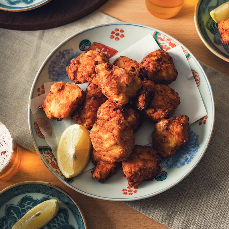fried chicken Karaage with Shoyu Koji