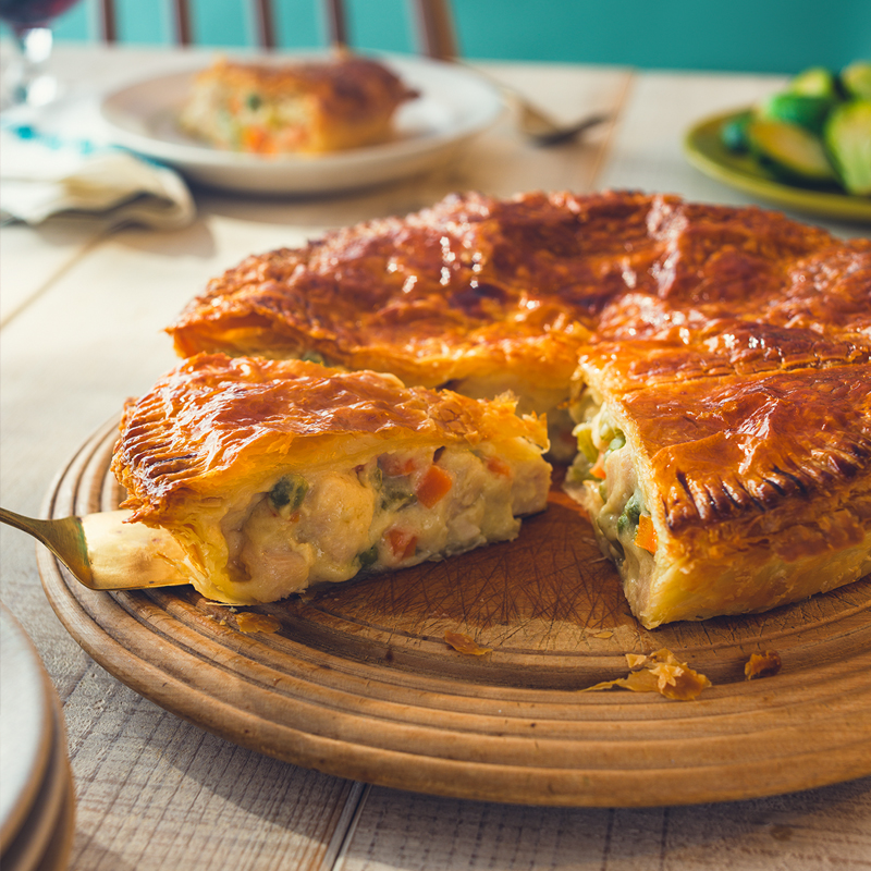 miso chicken cream pie