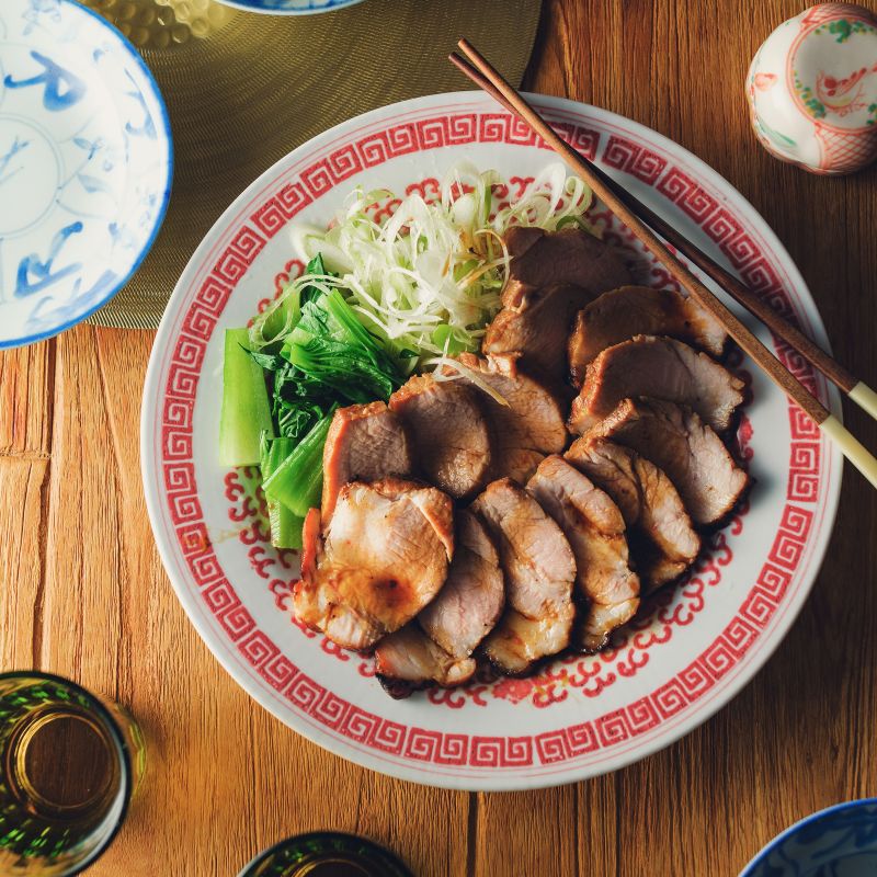 marinated pork chashu