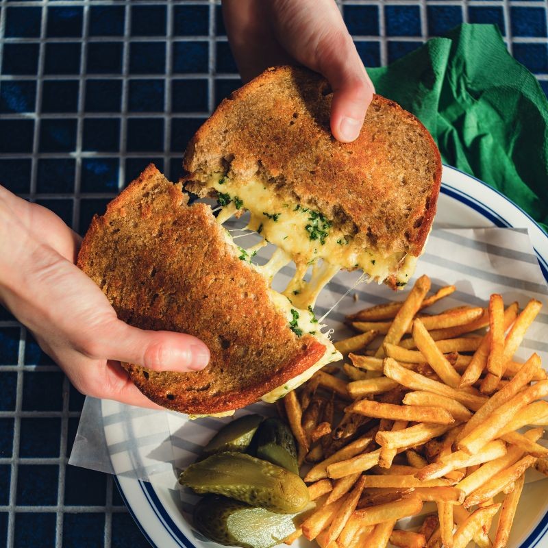 miso grilled cheese bread