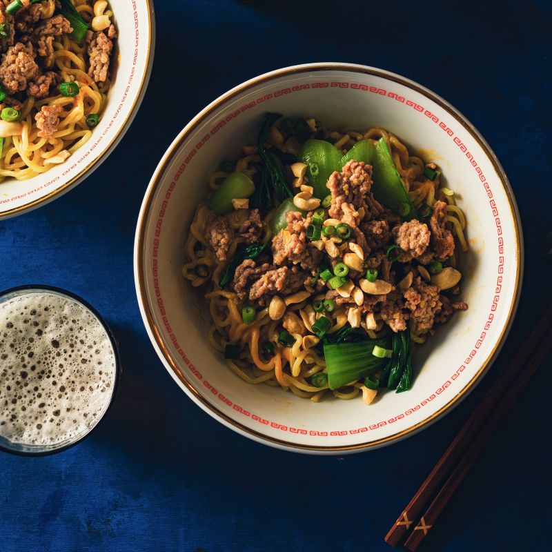 spicy miso soupless dandan noodle