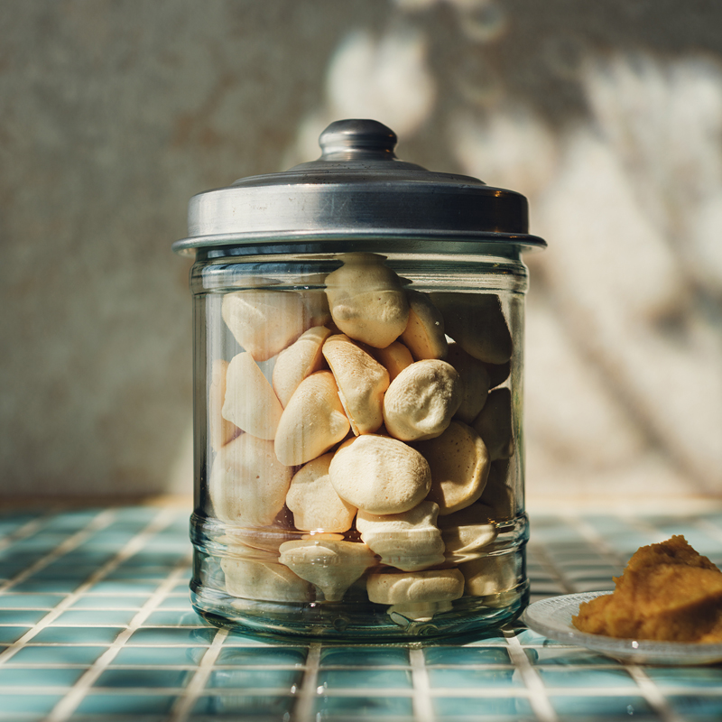 Miso Meringue Cookies