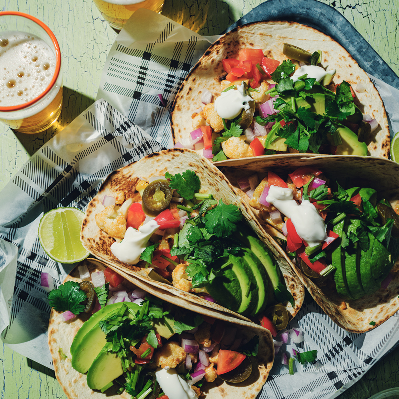 Vegetable Miso Tacos