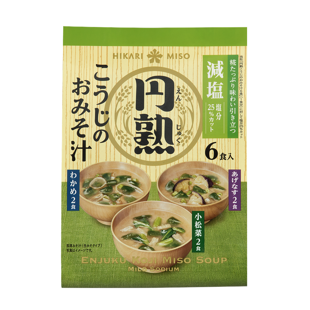 ENJUKU KOJI MILD SODIUM MISO SOUP 6 SERVINGS