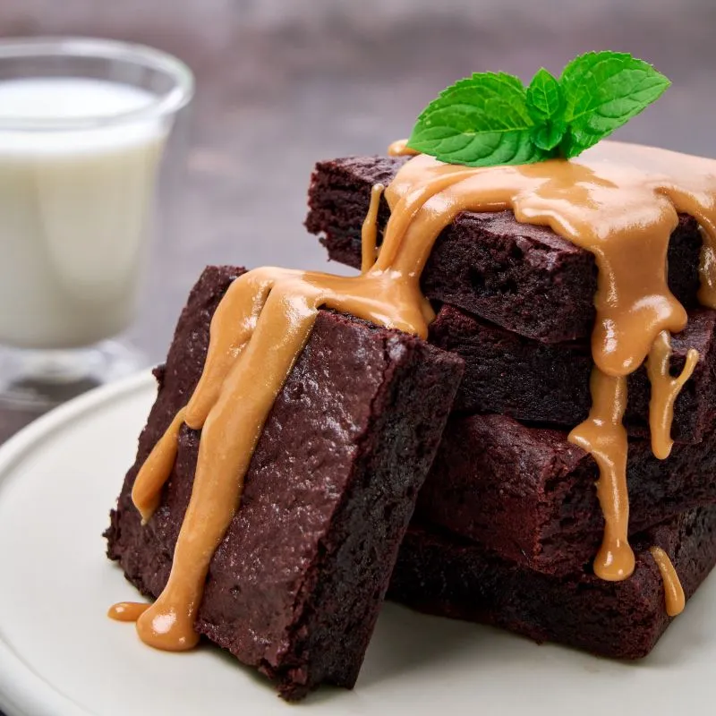Fudgy Miso Brownies with Brown Butter
